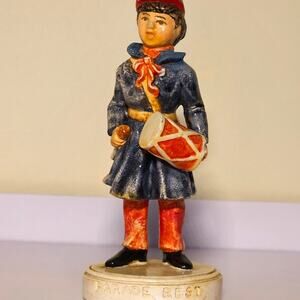 Sebastian Miniature Parade Rest Figurine Drummer Boy Vintage COPR